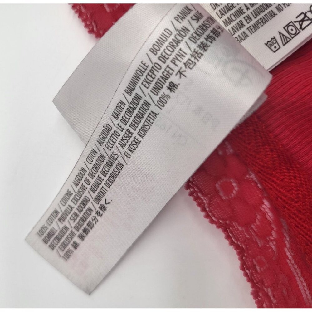 VTG Minnie Mouse Disney Long Sleeved V Neck Ribbed Thermal Embroidered y2k SZ SM - Picture 4 of 10